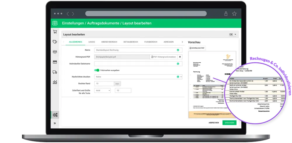 Billbee Einrichtungsservice: So sparst du dir Zeit und Nerven
